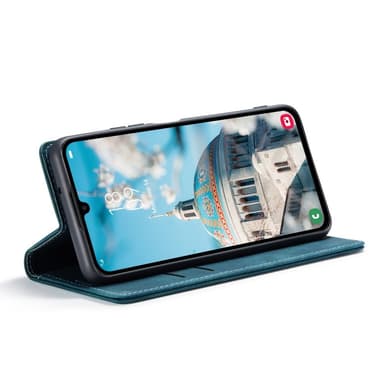 CASEME Retro Pung Taske til Samsung Galaxy A16 - Blå