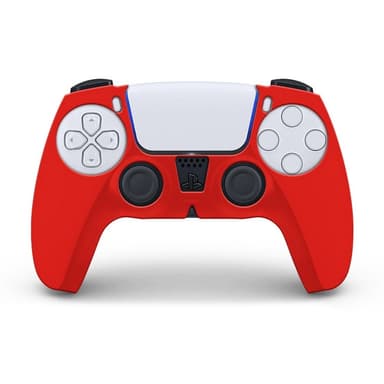 Playstation 5 / PS5 Silikone Skin Cover Case Anti-Slip Beskyttelse - Lyserød