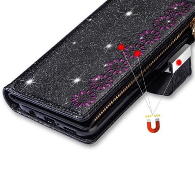 Til Samsung Galaxy A26 5G Etui Stjernehimmel Indgraveret Pungcover