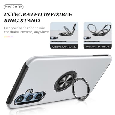 Samsung Galaxy S25 / S24 Fingerring Kickstand Hybrid Taske