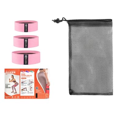 3 stk/sæt Yoga Fitness Resistance Bands Squat Træningsløkker Stretch Band XL