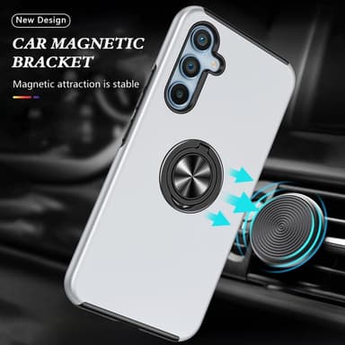 Samsung Galaxy S25 / S24 Fingerring Kickstand Hybrid Taske