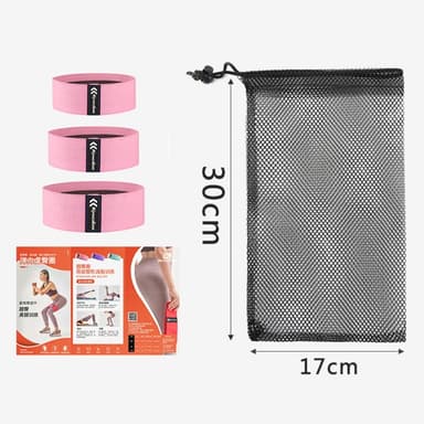3 stk/sæt Yoga Fitness Resistance Bands Squat Træningsløkker Stretch Band XL