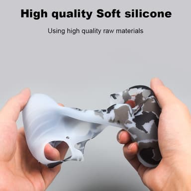 Etui til Sony PlayStation 4 Pro Slim PS4 Anti-Slip Silikone Skin Cover - Blå Y