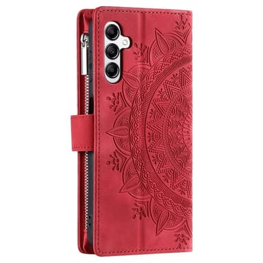 Til Samsung Galaxy A26 / A16 tegnebogscover Cover Shell Mandala Blomstermønster