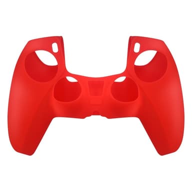 Playstation 5 / PS5 Silikone Skin Cover Case Anti-Slip Beskyttelse - RØD