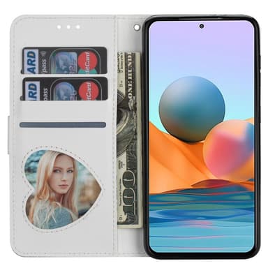 Til Samsung Galaxy A56 5G Stående Glittercover med Lynlåslomme - Sølv