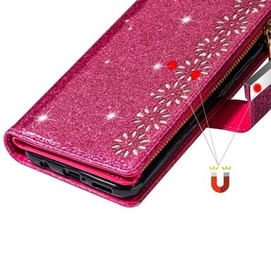 Til Samsung Galaxy S25+ Etui Stjernehimmel Indgraveret Pungcover