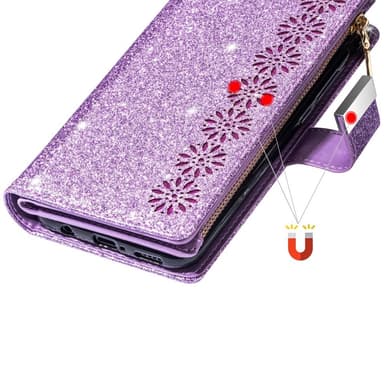 Til Samsung Galaxy A26 5G Etui Stjernehimmel Indgraveret Pungcover