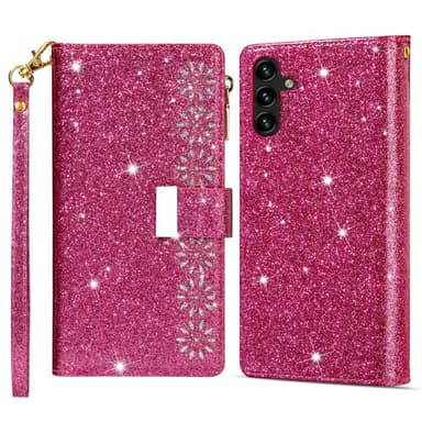 Til Samsung Galaxy S25+ Etui Stjernehimmel Indgraveret Pungcover