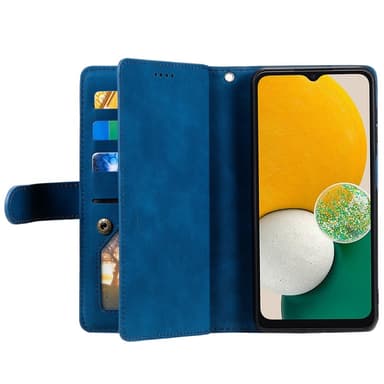 Til Samsung Galaxy A56 5G Etui med Lynlåslomme og 9 Kortlommer