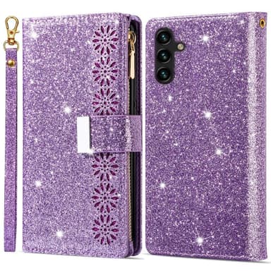 Til Samsung Galaxy A26 5G Etui Stjernehimmel Indgraveret Pungcover
