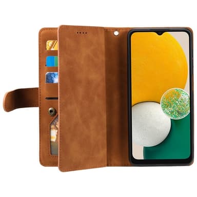 Til Samsung Galaxy A26 5G Etui med Lynlåslomme og 9 Kortlommer