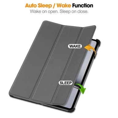 Til OnePlus Pad 2 Tri-fold Stand Wake/Sleep Cover Tabletetui