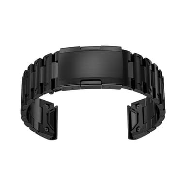 Titanium urrem til Garmin ure Sort 26 mm