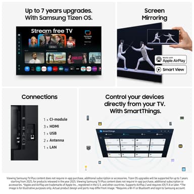 Samsung 85" U8095F 4K smart TV (2025)