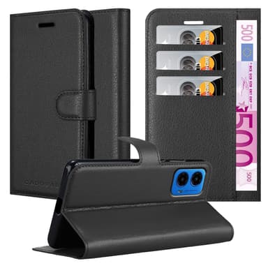 Motorola MOTO G45 Pungetui Cover Case (Sort)