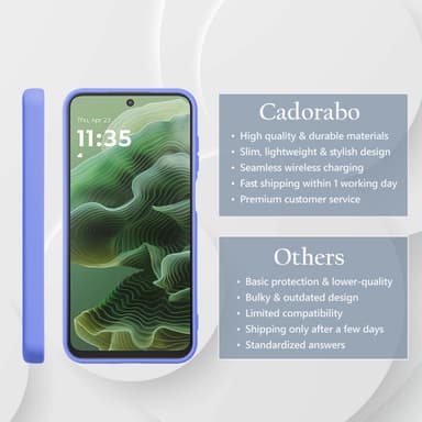 Motorola Moto G35 Cover Etui Case (lilla)