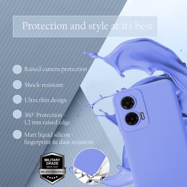 Motorola Moto G35 Cover Etui Case (lilla)