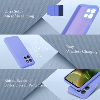 Motorola Moto G15 Cover Etui Case (lilla)