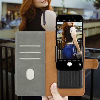 OPPO A80 Cover Etui Case (Grå)