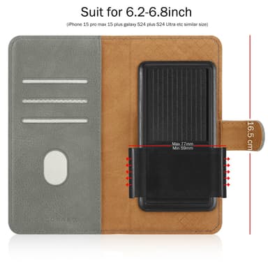 OPPO A80 Cover Etui Case (Grå)