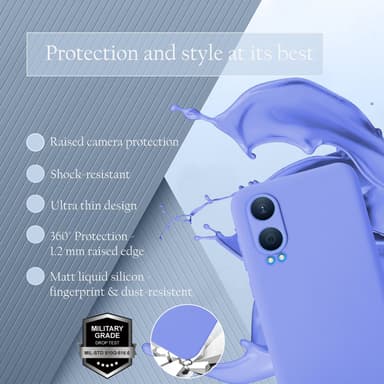OnePlus Nord CE4 Lite Cover Etui Case (lilla)