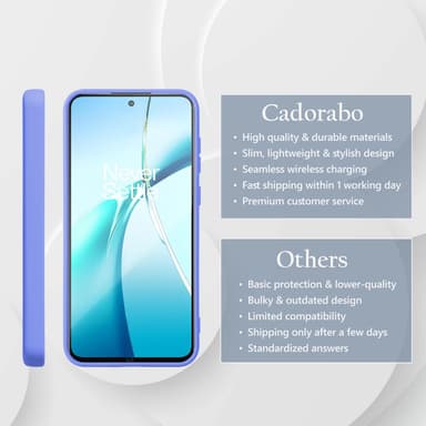 OnePlus Nord CE4 Lite Cover Etui Case (lilla)