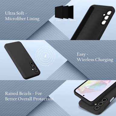 Samsung Galaxy M35 Cover Etui Case (sort)