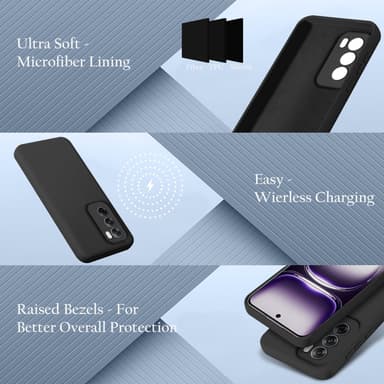 Oppo Reno 12 Cover Etui Case (sort)
