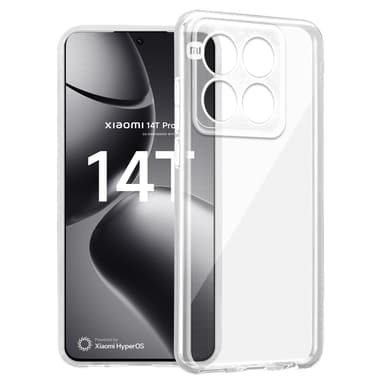 Xiaomi 14T Pro Cover Case Etui (Gennemsigtig)