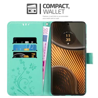 Motorola Moto Edge 50 Ultra Pungetui Cover Blomster