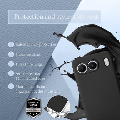 OnePlus Nord 4 Cover Etui Case (sort)