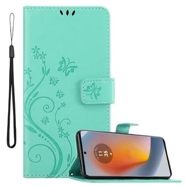 Motorola Moto Edge 50 Fusion Pungetui Cover Blomster