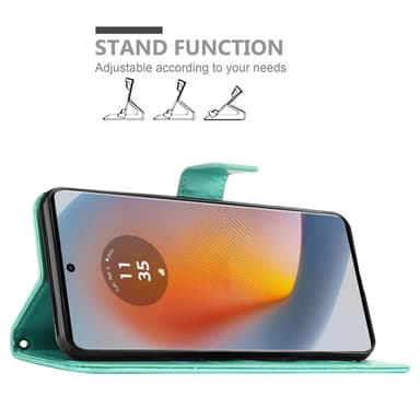 Motorola Moto Edge 50 Fusion Pungetui Cover Blomster