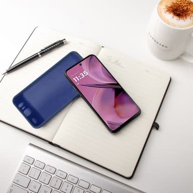 Motorola Moto G55 Cover Etui Case (blå)
