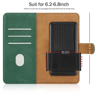 OPPO Reno 12 Cover Etui Case (Grøn)