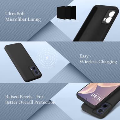 Motorola Moto G85 Cover Etui Case (sort)
