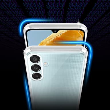 Samsung Galaxy M15 Cover Case Etui (Gennemsigtig)