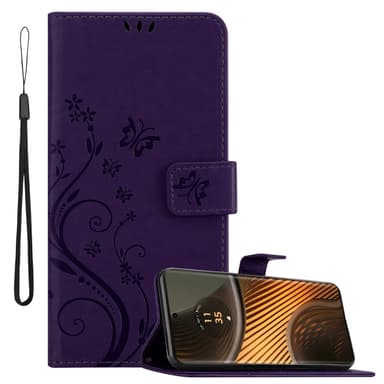 Motorola Moto Edge 50 Ultra Pungetui Cover Blomster