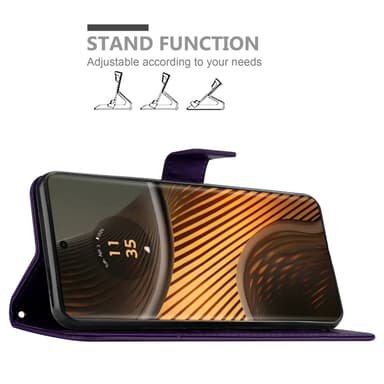 Motorola Moto Edge 50 Ultra Pungetui Cover Blomster