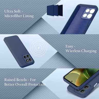 Motorola Moto G15 Cover Etui Case (blå)