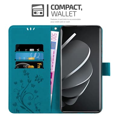 Xiaomi RedMi Note 14 Pro 5G Pungetui Cover Blomster