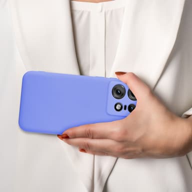 Motorola Moto Edge 50 Pro Cover Etui Case (lilla)