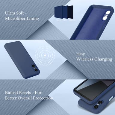 Sony Xperia 10 VI Cover Etui Case (blå)