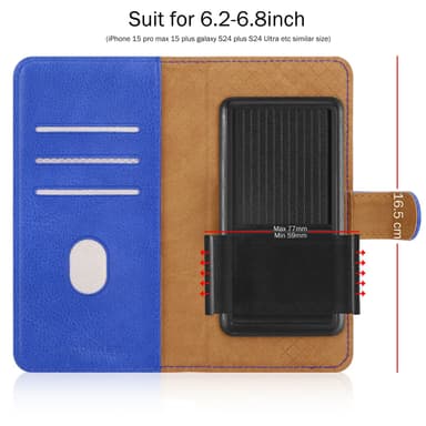 Honor 200 Cover Etui Case (Blå)