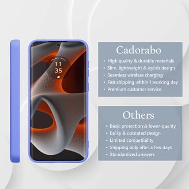 Motorola Moto Edge 50 Pro Cover Etui Case (lilla)