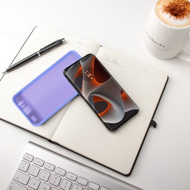 Motorola Moto Edge 50 Pro Cover Etui Case (lilla)