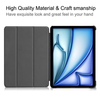 SKALO iPad Air 11 (2025) Trifold Cover - Rød
