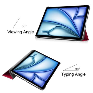 SKALO iPad Air 11 (2025) Trifold Cover - Rød